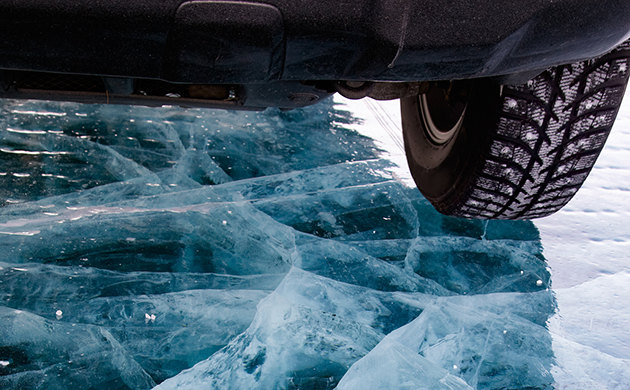 Extreme driving: how to steer in the snow Экстремальное вождение