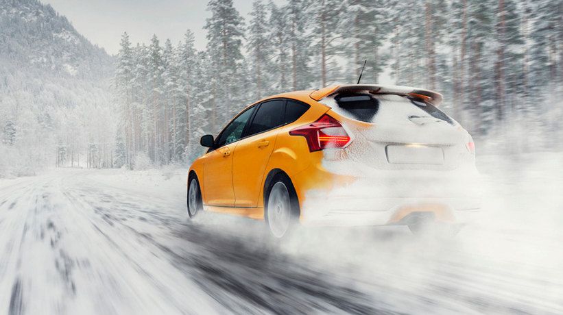 Extreme driving: how to steer in the snow Экстремальное вождение