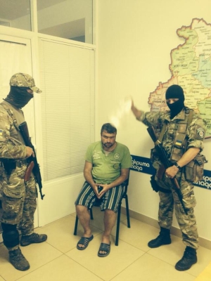The battalion of the Dnieper detained the People's Mayor of Alchevsk. A PHOTO