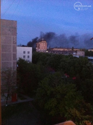 In the center of Mariupol, tires are burning: military units can hear shots, helicopters are landing at the airport. PHOTO reportage