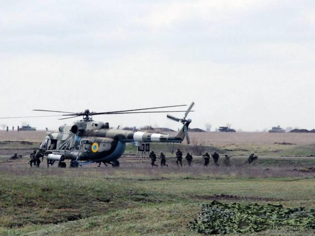 В Николаевской области прошли самые масштабные военные учения за десять лет