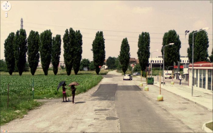 Приколы Google Street View