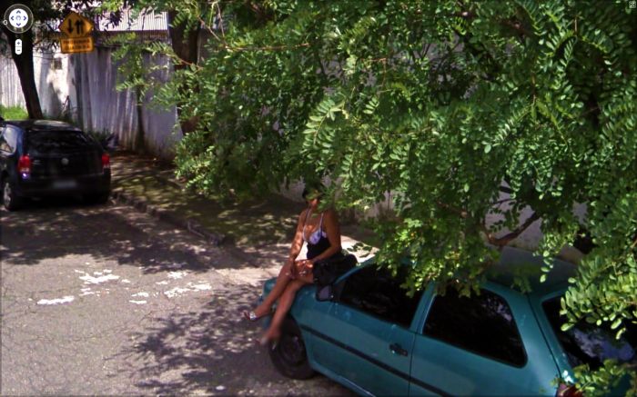 Приколы Google Street View