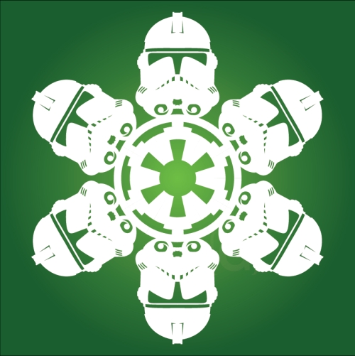 Clone Trooper 2 - Star Wars Snowflake