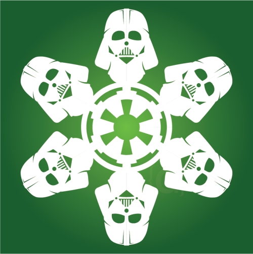 Darth Vader - Star Wars Snowflake