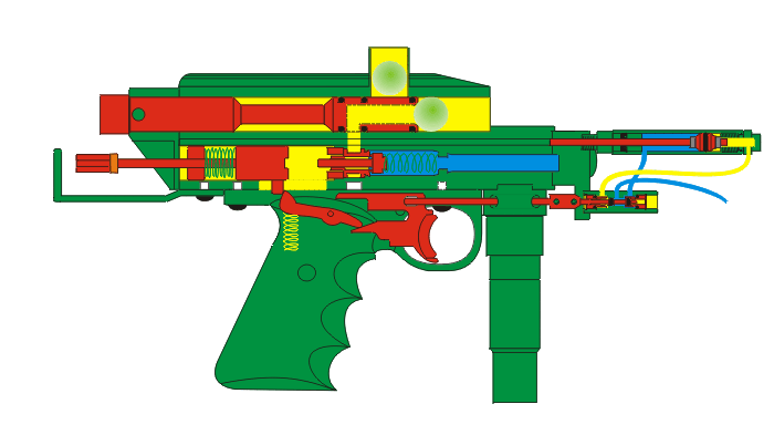 How to shoot Autococker paintball marker