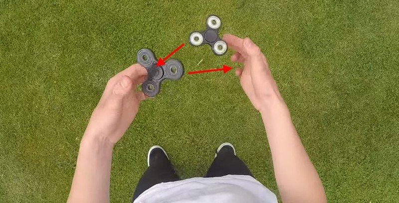 A bunch of tips and tricks with a spinner Лучшие советы и трюки со спиннером