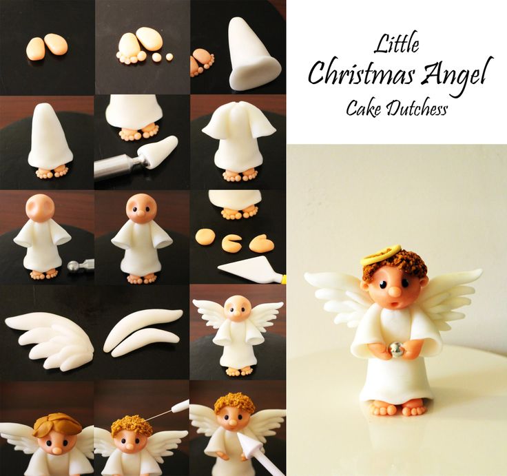 Ангелок - Идеи для пластилиновых игрушек