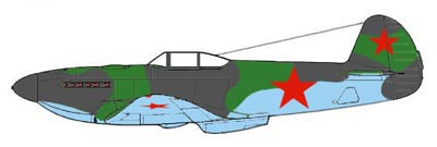 Download Drawings model aircraft Yak-3