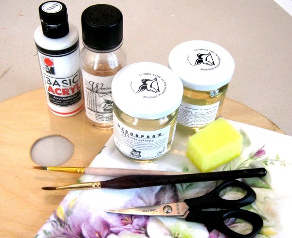 Tools for decoupage