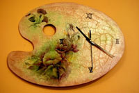 Watch "Palette" in the technique of decoupage.
