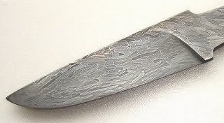 Blade of Damascus steel
