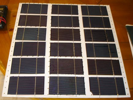 Homemade solar battery