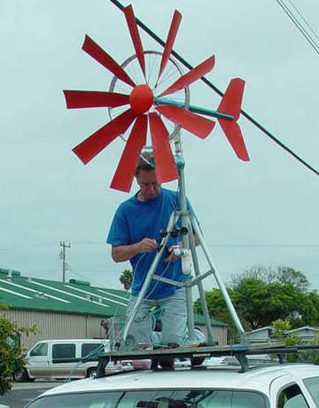 Homemade windmill