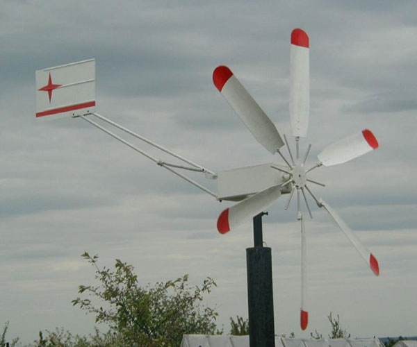 Wind generator with own hands