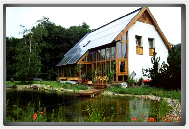 Solar collector on the roof