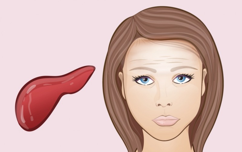 Forehead - Changes in the face are signs of unwanted processes in the body. Лоб - Изменения на лице