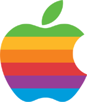 Apple's colorful logo