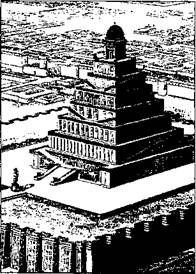 One of the reconstructions of the Tower of Babel