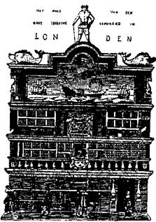 Building of the East India Company in London