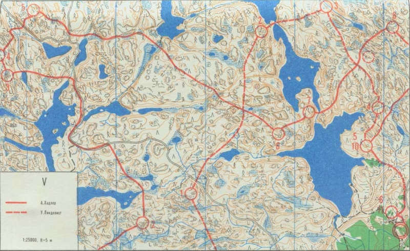 Orientation on the ground Ориентирование на местности