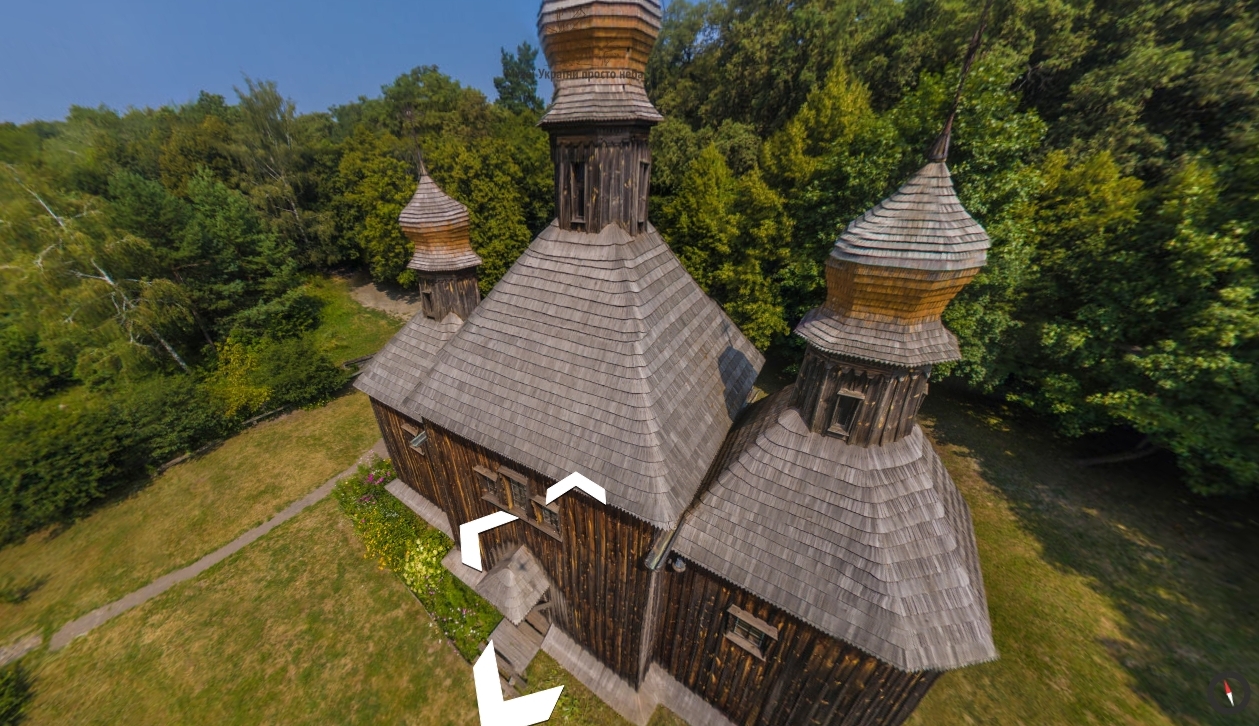 Google made 3D tours of Ukrainian open-air museums 3D-туры по музеям Украины
