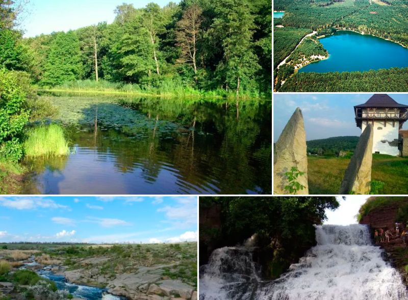 Little-known places in Ukraine for families with children Места в Украине для отдыха с детьми