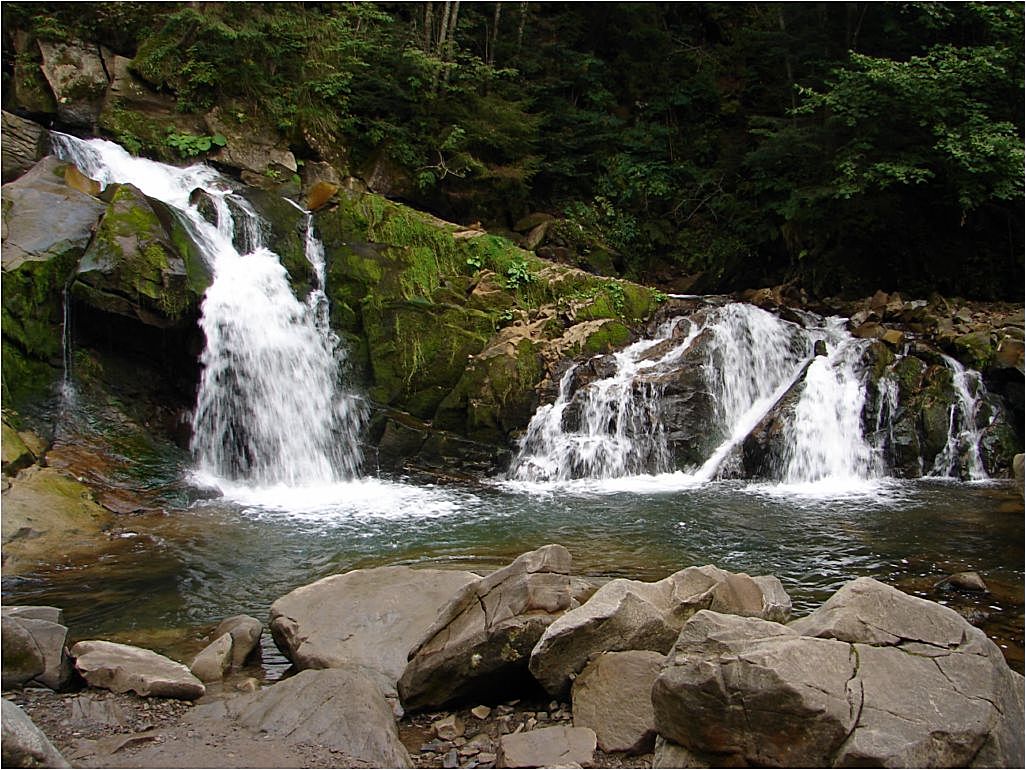 Gurkalo Falls - All waterfalls of Ukraine: 40+ beautiful waterfalls of Ukraine (photo) Водопад Гуркало - ТОП водопадов Украины