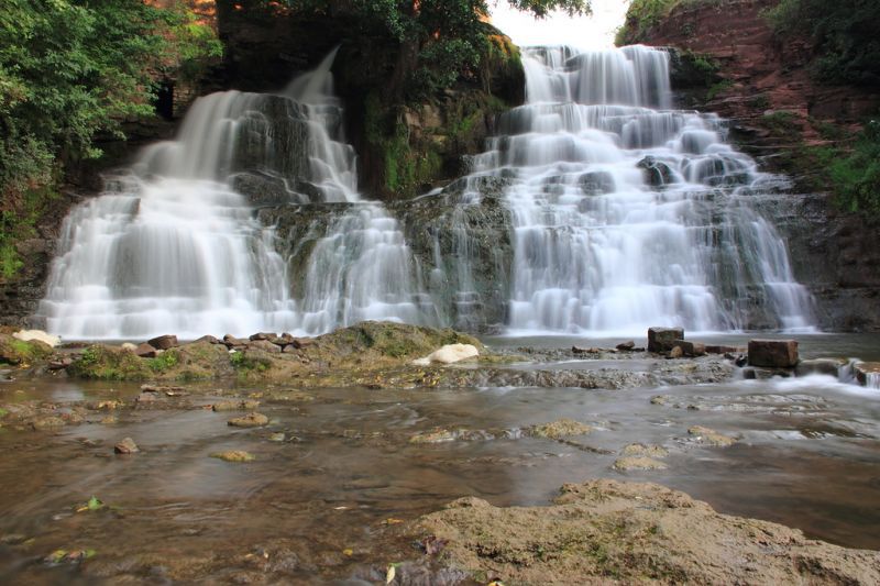 Dzhurinsky Falls - All Waterfalls of Ukraine: 40+ Beautiful Waterfalls of Ukraine (photo) Джуринский водопад - ТОП водопадов Украины