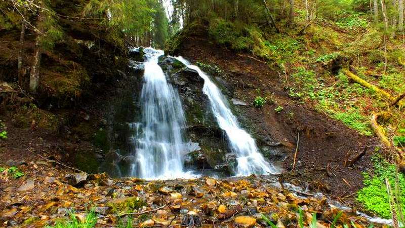 Waterfall Salatruchil, Bystritsa - All waterfalls of Ukraine: 40+ beautiful waterfalls of Ukraine (photo) Водопад Салатручиль, Быстрица - ТОП водопадов Украины