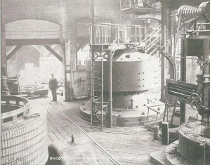 The first power plants