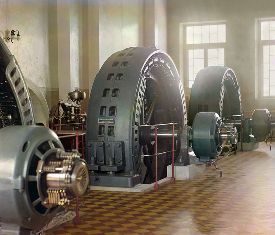 The first power plants