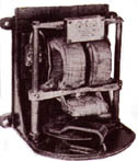Recording wattmeter Thomson, 1889