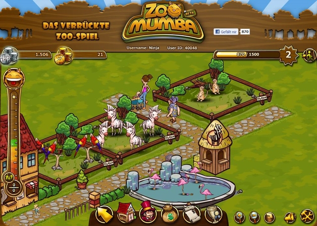 Online game Zoomumba