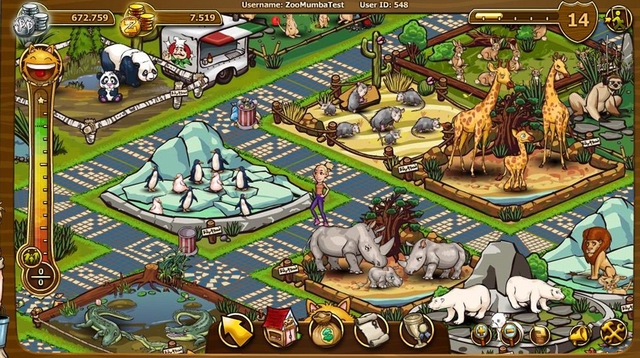 Online game Zoomumba