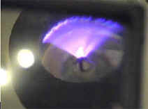 MAGNETIC FIRE-FIGHTING CANDLE WITH ELECTRIC DISCHARGE ROTATION