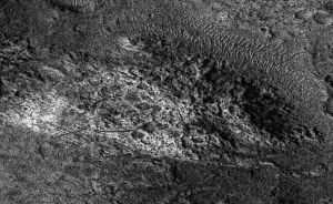 Photo of the ancient city on Mars.
