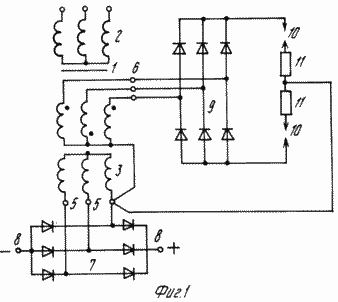 DEVICE FOR PHASE overvoltage protection of semiconductor converters. Russian Federation Patent RU2091951