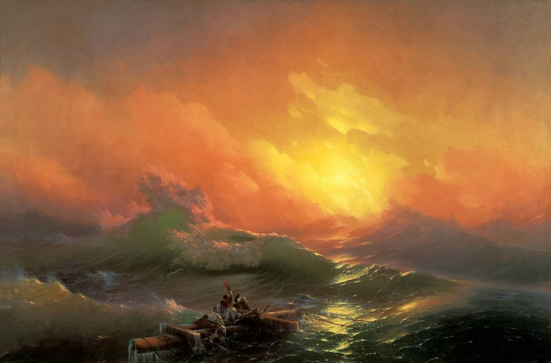 Ivan Aivazovsky, The Ninth Wave Иван Айвазовский, «Девятый вал»