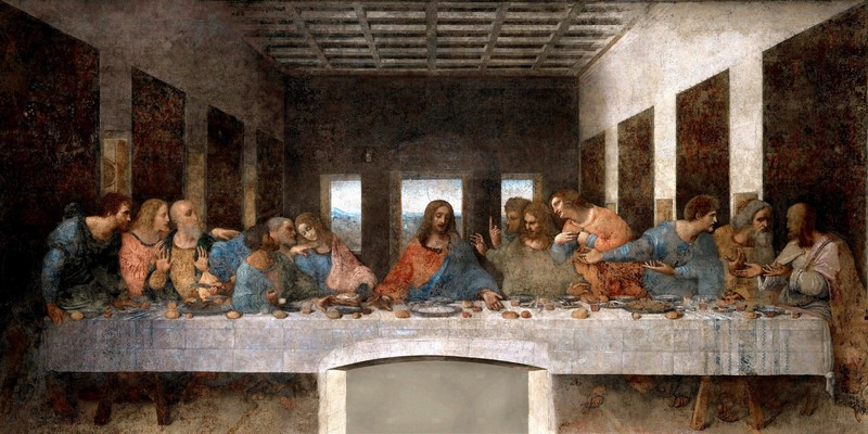 Leonardo da Vinci, The Last Supper Леонардо да Винчи, «Тайная вечеря»