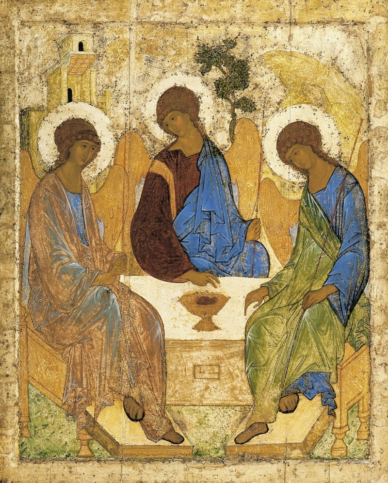 Andrei Rublev, “Trinity” Андрей Рублев, «Троица»