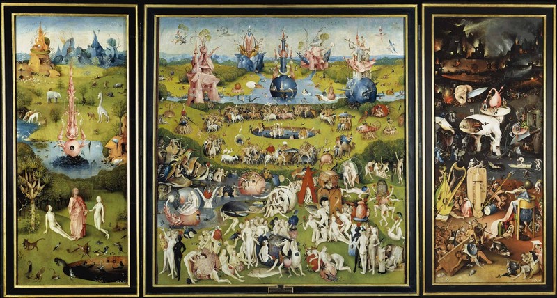 Jerome Bosch, “Garden of Earthly Delights” Иероним Босх, «Сад земных наслаждений»