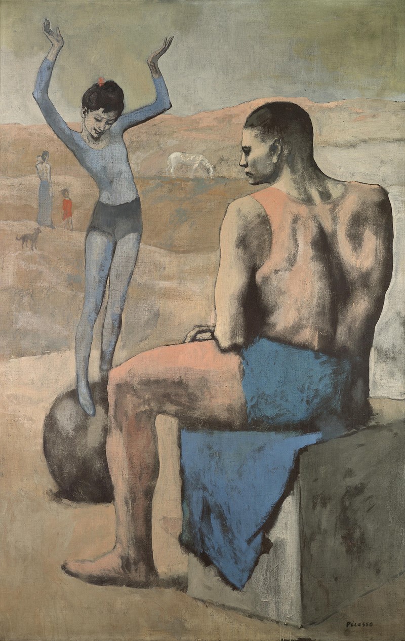 Pablo Picasso, “Girl on the Ball” Пабло Пикассо, «Девочка на шаре»