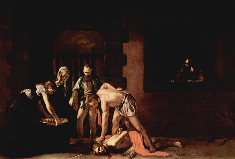 Caravaggio, "The Decapitation of John the Baptist" Караваджо, «Обезглавливание Иоанна Крестителя»