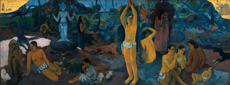Paul Gauguin “Where did we come from? Who are we? Where are we going?" Поль Гоген «Откуда мы пришли? Кто мы? Куда мы идём?»