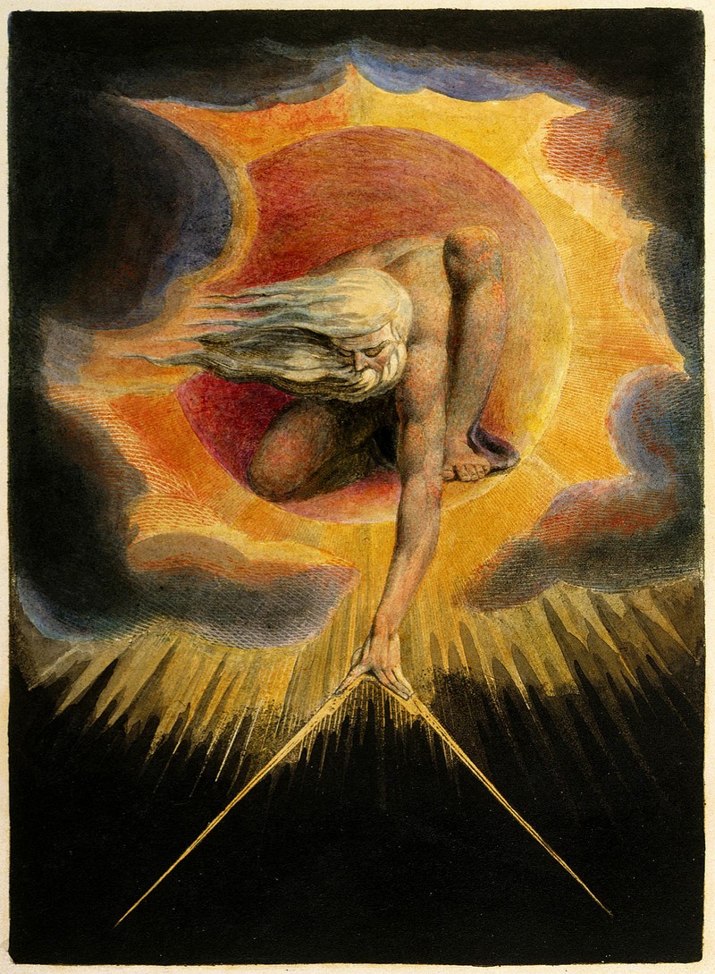 William Blake, The Great Architect Уильям Блейк, «Великий архитектор»