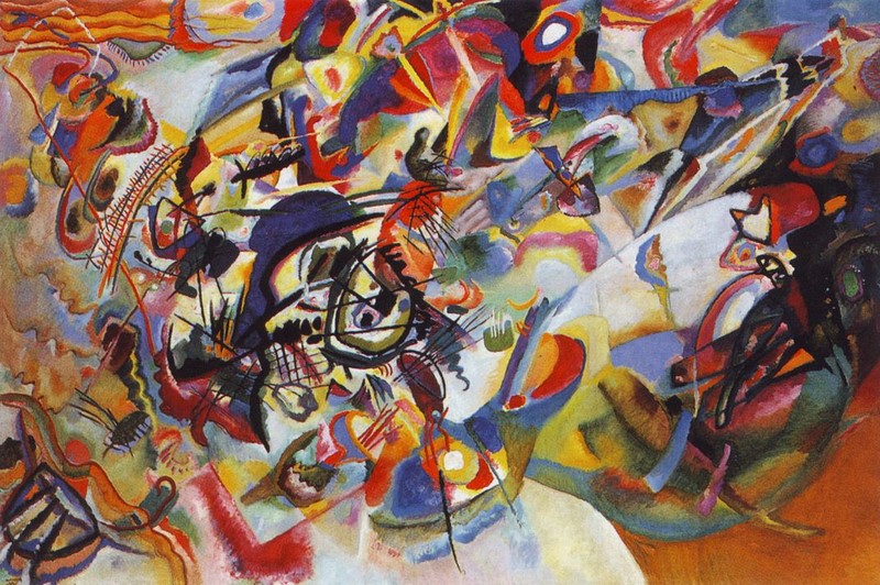Vasily Kandinsky, “Composition VII” Василий Кандинский, «Композиция VII»