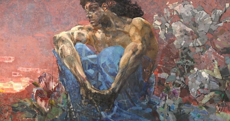 Mikhail Vrubel, The Demon Sitting Михаил Врубель, «Демон сидящий»