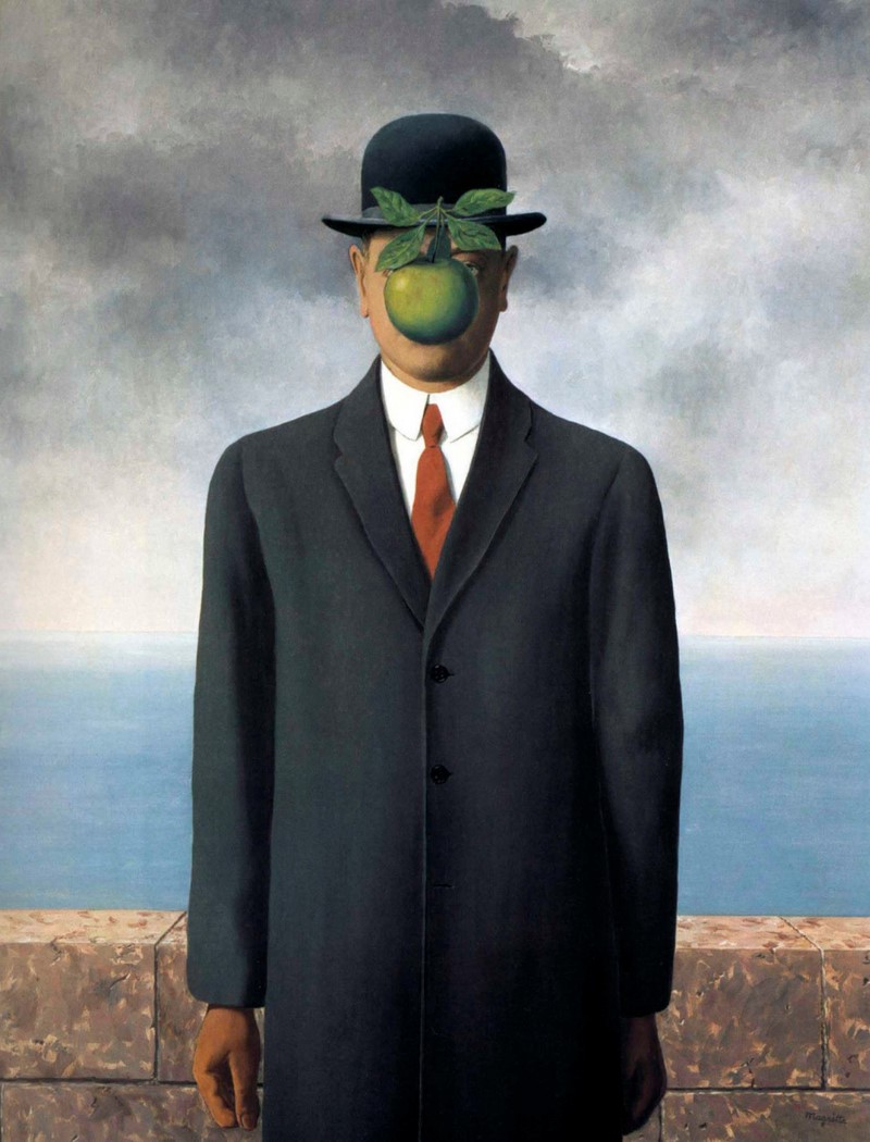 Rene Magritte, “Son of man” Рене Магритт, «Сын человеческий»