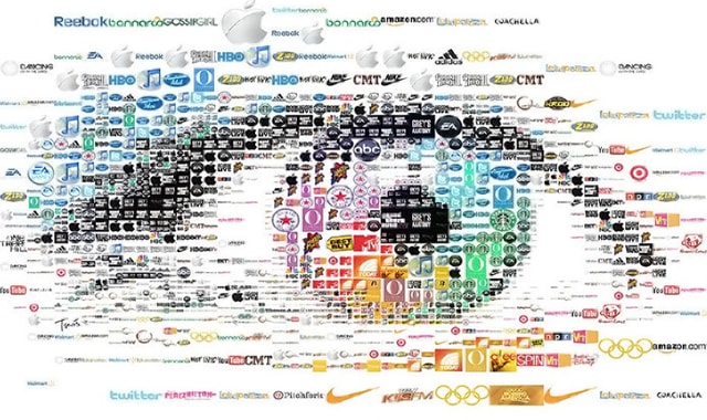 The evolution of the logos of Apple, Google, Nokia, BMW, Audi and other well-known brands Эволюция логотипов Apple, Google, Nokia, BMW, Audi